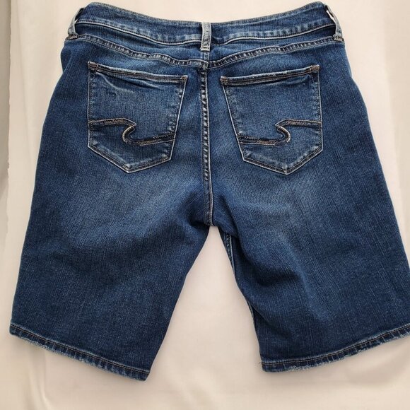 Suki Bermuda SILVER Jean Shorts & The Endless Summer tee Summer Combo -10 - Picture 3 of 10